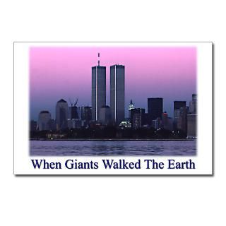 WTC Giants Postcards (Package of 8) for $9.50
