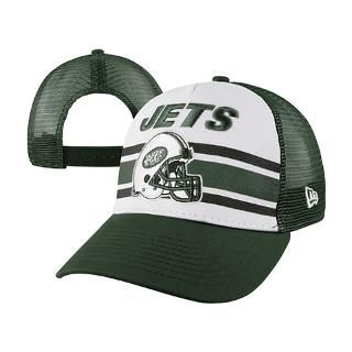 New York Jets New Era 9FORTY Spiral Stripe Snapback Hat