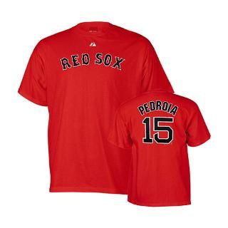 Dustin Pedroia Majestic Name and Number Red Boston for $26.99