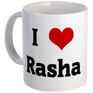 Love Rasha Mug  I Love Rasha  I Heart T Shirts and I Love