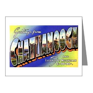 Note Cards  Chattanooga Tennessee Greetin Note Cards (Pk of 10