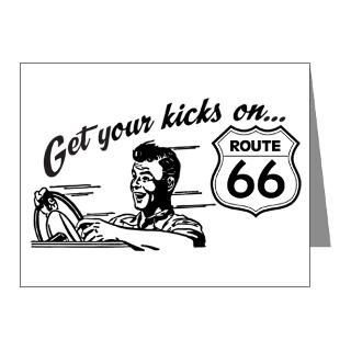 On Route 66 Note Cards  Route 66   Driver Note Cards (Pk of 10