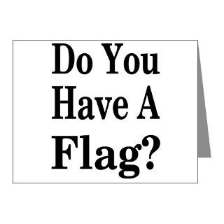 Gifts  Action Note Cards  Have a Flag? Note Cards (Pk of 10