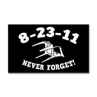 23 11 Never Forget Sticker (Rectangle