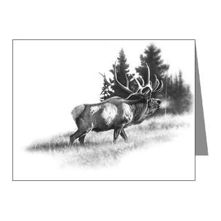 Archery Gifts  Archery Note Cards  Elk Note Cards (Pk of 10)