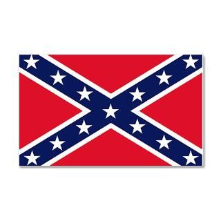 Civil War Gifts  Civil War Wall Decals  Confederate Flag 20x12