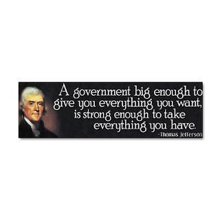 Thomas Jefferson Quote 42x14 Wall Peel