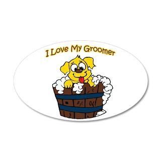 Cat Groomer Gifts  Cat Groomer Wall Decals  I Love My Groomer