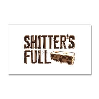  Chevy Chase Car Accessories  Shitters Full Car Magnet 12 x 20