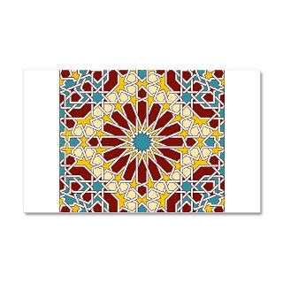 Arabic Gifts  Arabic Wall Decals  Moorish Tile 22x14 Wall Peel