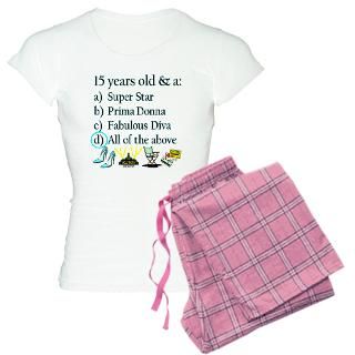 15 YR OLD DIVA STAR Pajamas for $44.50