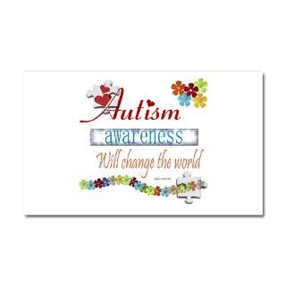 Car Accessories  Autism Awareness Will Change Car Magnet 20 x 12