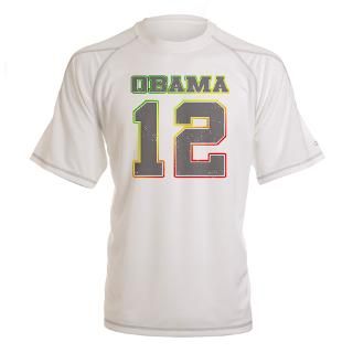 Obama 12_Rasta Peformance Dry T Shirt by tuskdesigns
