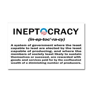 Gifts  Car Accessories  Ineptocracy Car Magnet 20 x 12