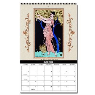 Journal Des Dames 17 Tall 2013 Wall Calendar by vintagecalendar