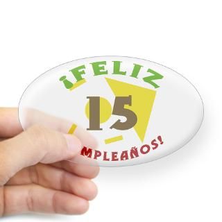 Feliz Cumpleaños (15) Decal for $4.25