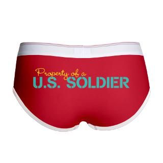 Property of US Soldier Womens Boy Brief for $17.50