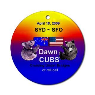 Dawn CUBS Apr. 18 2009   Ornament (Round) for $12.50