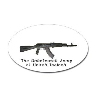 Bumper Stickers  IRA AR 18 rifle Sticker (Oval