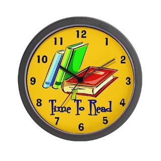 Time To Read Wall Clock for $18.00