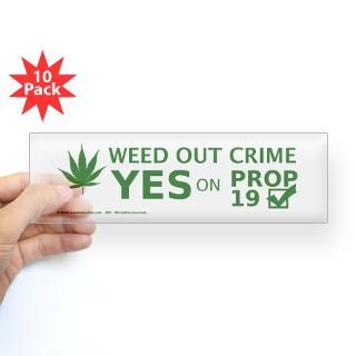 Yes on Prop 19 Bumper Sticker for $40.00