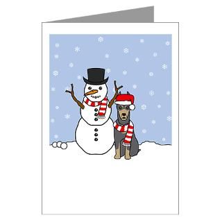 Dobe Greeting Cards  Doberman Holiday Greeting Cards (Pk of 20