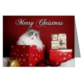  Animal Greeting Cards  Ragdoll Cat Greeting Cards (Pk of 20