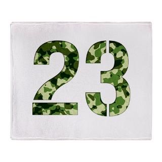 Number 23 Camo Stadium Blanket for $59.50