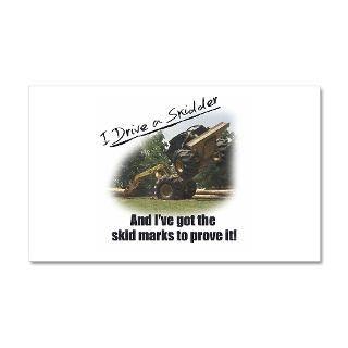 Drive A Skidder Gifts  Drive A Skidder Wall Decals  Skid Marks