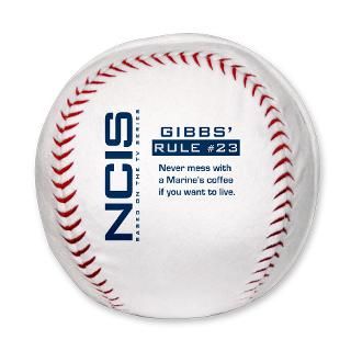  Christmas Plush Baseball  NCIS Gibbs Rule #23 Plush Baseball