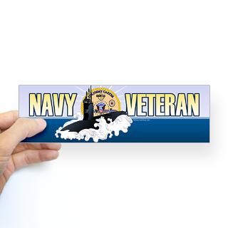 Navy Veteran SSN 23 Bumper Sticker for $4.25