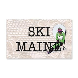 Gifts  Canadian Wall Decals  TOP Ski Maine 38.5 x 24.5 Wall Peel