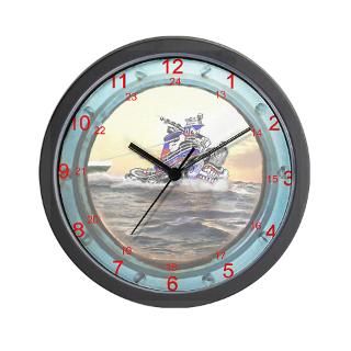 24 hour Watchstanders Bulkhead Clock for $18.00