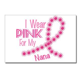 Postcards  I Wear Pink For My Nana 26 Postcards (Package of 8