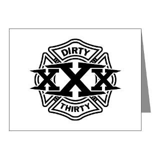 Dirty 30 Note Cards (Pk of 10)