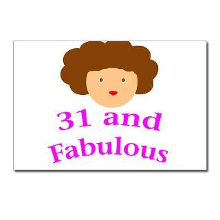31 and fabulous Postcards (Package of 8) for $9.50