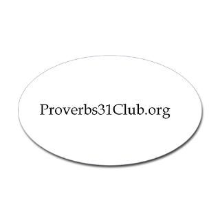Proverbs 31 Club Bumper Sticker
