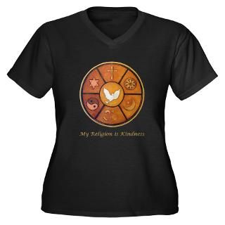 My Religion is Kindness Plus Size T Shirt by interfaith_27