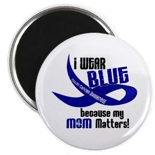 Matter Kitchen and Entertaining  I Wear Blue For My Mom 33 CC Magnet