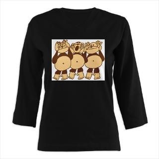 See No Evil Monkeys  Zen Shop T shirts, Gifts & Clothing