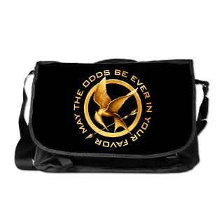 Golden Mockingjay Messenger Bag