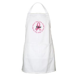 Wear Pink For My Mom 38 BBQ Apron