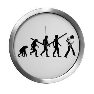 Evolve Rock Star Evolution Modern Wall Clock for $42.50