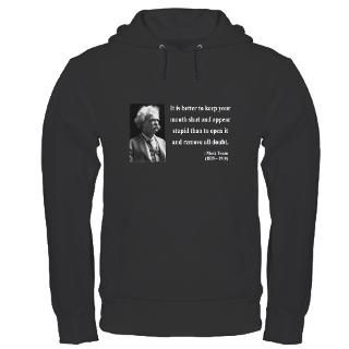 Author Gifts  Author Sweatshirts & Hoodies  Mark Twain 41 Hoodie