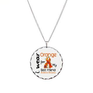 Wear Orange 43 Leukemia Necklace for $20.00