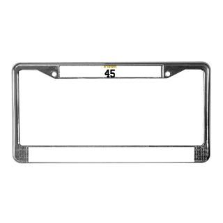 Hittsburgh 45 License Plate Frame for $15.00