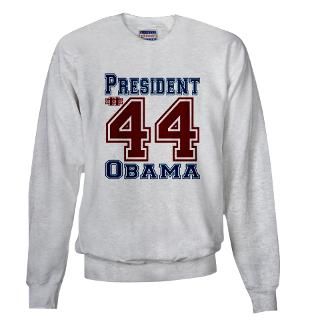Sweatshirts & Hoodies  President Obama #44 Sweatshirt