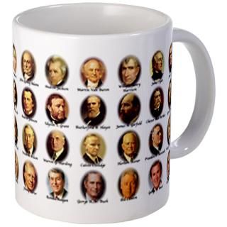 All 44 presidents Mug by microbdesign