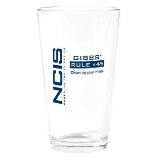 Kitchen and Entertaining  NCIS Gibbs Rule #45 Drinking Glass