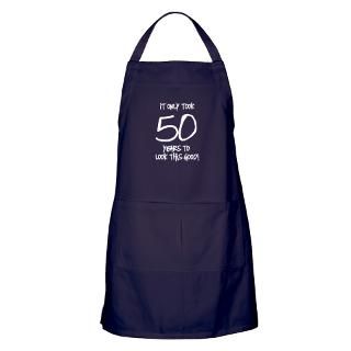 50 Gifts  50 Kitchen and Entertaining  50 Looks Good Apron (dark)